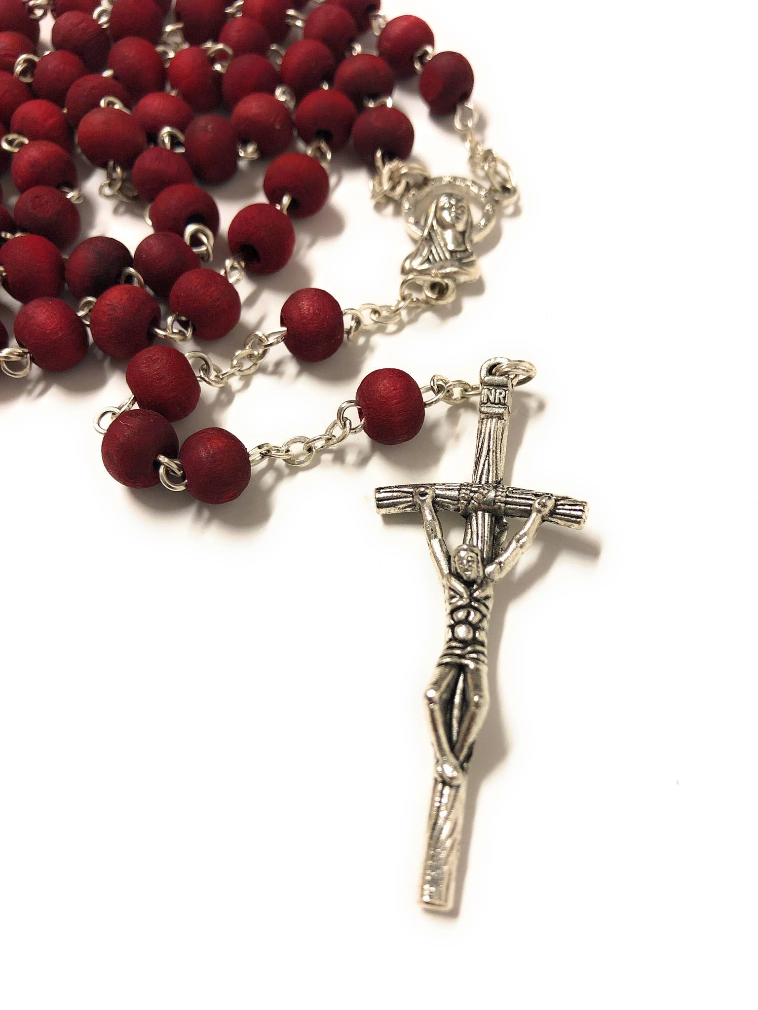 Rosary in Wooden Rose Scented with Box